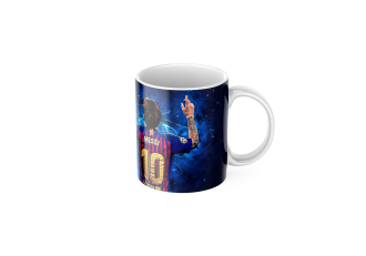 Keramický hrnek s motivem Messi Barcelona