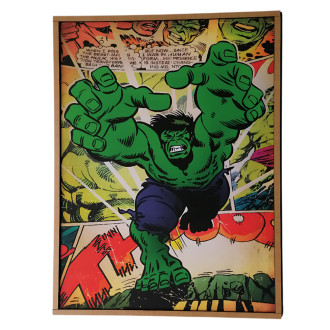Obraz na plátně v rámu - Hulk