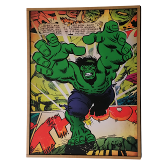 Obraz na plátně v rámu - Hulk