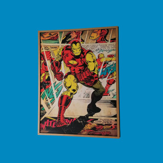 Obraz na plátně v rámu - Iron man