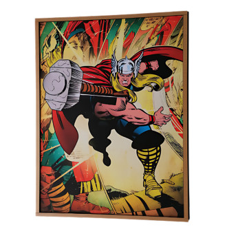 Obraz na plátně v rámu - Thor