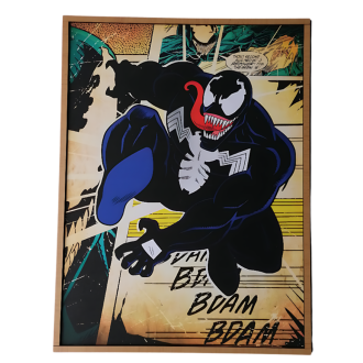 Obraz na plátně v rámu - Venom
