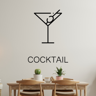 Samolepka Cocktail
